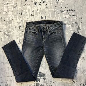 Vince Dark Wash Skinny Jeans